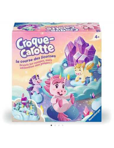 Croque carotte licorne - carotte,