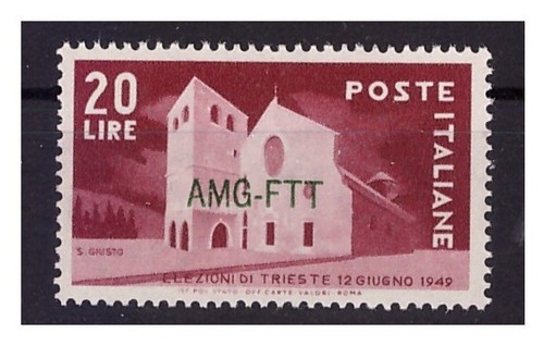 Trieste 1949 élections - trieste, a