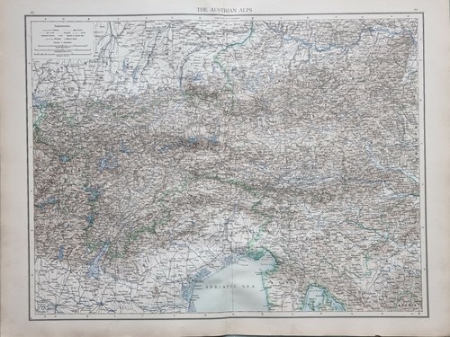 1895 ancien carte the - 1895,