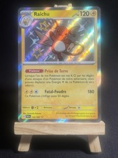 Carte Pokemon Raichu 132/091 Shiny EV4.5 Destinées De Paldea FR Neuf