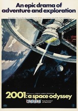 2001 - A Space Odyssey 1968 l'odyssée de l'espace Affiche de cinéma Poster #655