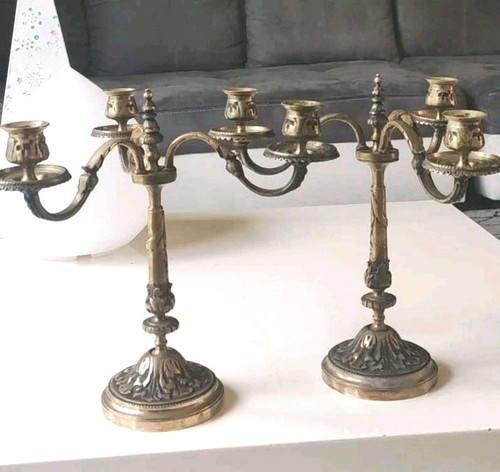 Paire grands chandeliers - paire,