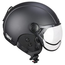 EBI Casque de Ski Unisexe pour Adulte, Noir Mat, XXL 61 cm
