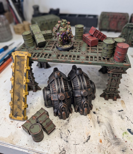 Décor wargame plateforme - , &