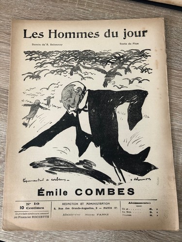 Revue satirique les hommes - revue,
