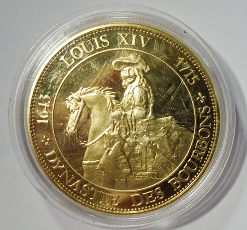 Médaille louis xiv - médaille,