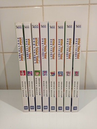 Lot tomes collège fou - 6,
