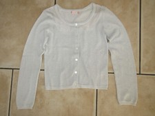 gilet argenté Billieblush taille 10 ans