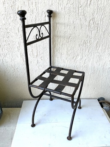 Petite chaise vintage fer - petite,