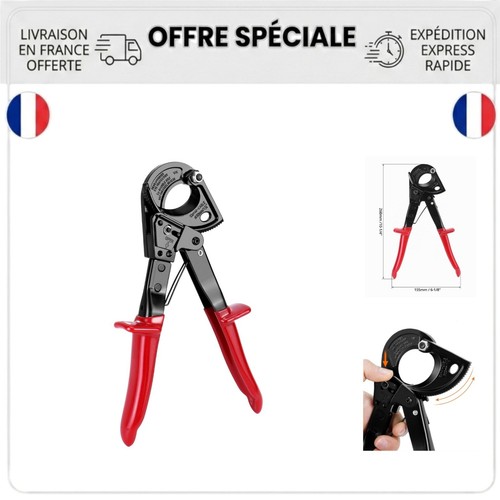 Coupe câble cliquet qwork - à,