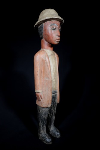 Art africain statue bois - statue,