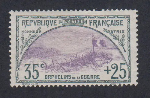 Timbre 152 orphelin - orphelin,