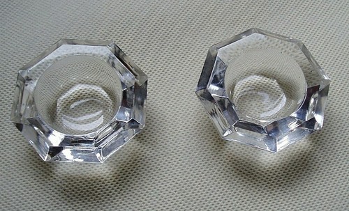 Anciens salerons cristal - 2,