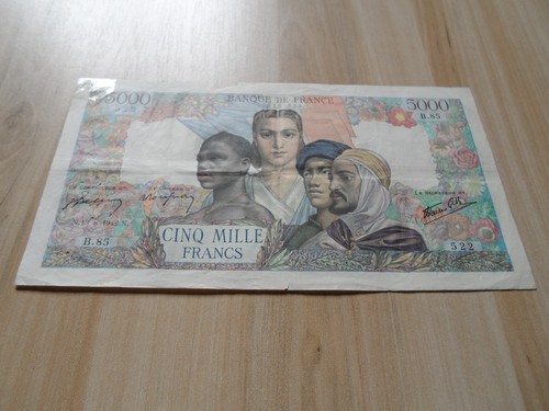 France billet 5000 francs - 5000,