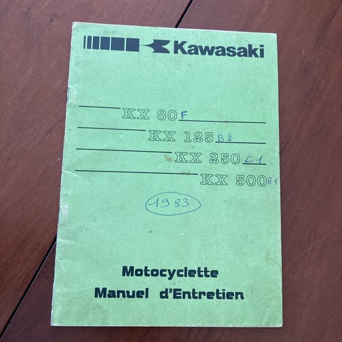 Kawasaki manuel entretien - kawasaki,