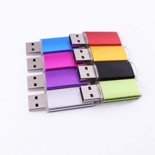 5/10/50Pcs Clé USB 2.0 KEY Mémoire Flash U Disk Drive Métaux Stick Win 7/10