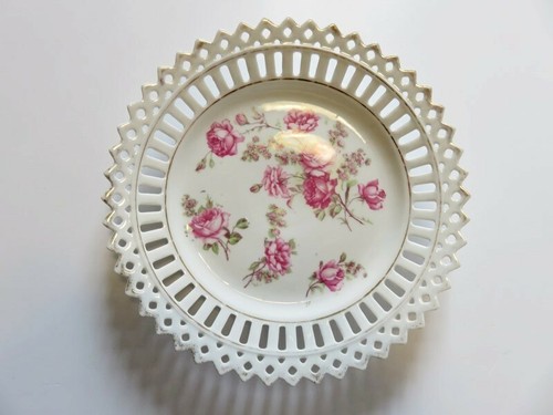 586 ancienne assiette - -,