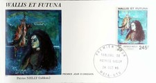 1985 Young Woman - Patrice NIELLY WALLIS ET FUTUNA FDC COVER 1er JOUR C142