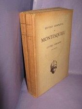 Montesquieu - Lettres persanes