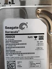 HDD Disque Dur Seagate Barracuda 2To SATA III 3,5" 7200 tr/min 64 Mo ST2000DM001