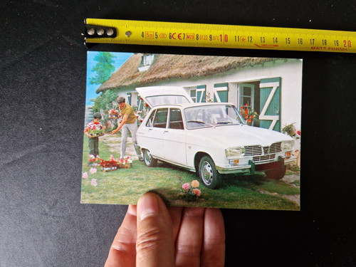 Carte postale publicitaire - carte,