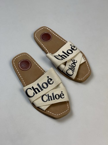 Sandales plates chloe woody - sandales,