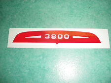 Autocollant filtre à air