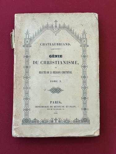 Livre ancien génie - ancien, du