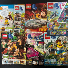 LEGO LIFE Lot 7 Magazines 2017