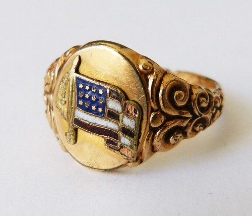 Bague chevalière plaqué - , +