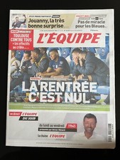 L'Equipe Journal 2/09/2021