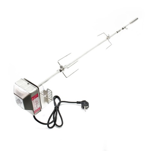 Broche bbq 97cm 230v acier - 97cm,