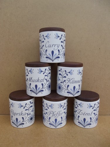 Ancien pots épices en - 6,