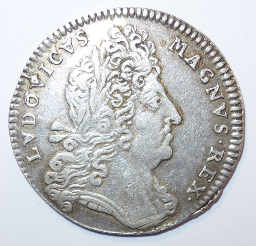 Jeton argent louis xiv - argent,