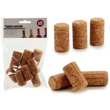 10 Bouchons en Liège 2 x 3,5 cm Bouteille Vin Oenologie Champagne