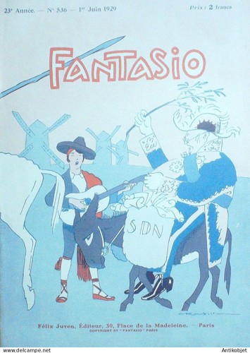 Fantasio 536 1929 - , noailles