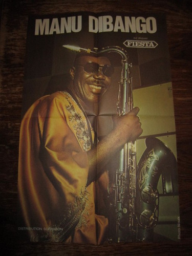 Affiche manu dibango fiesta - dibango,
