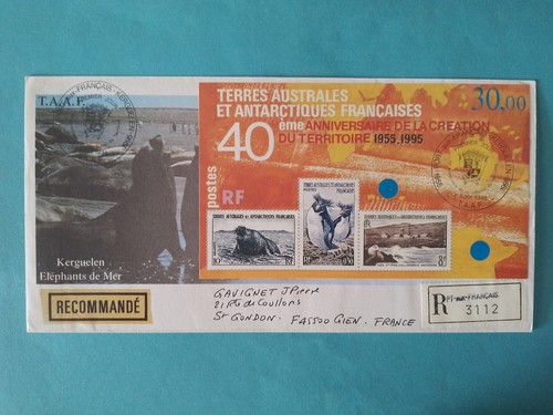 Taaf enveloppe premier jour - taaf,
