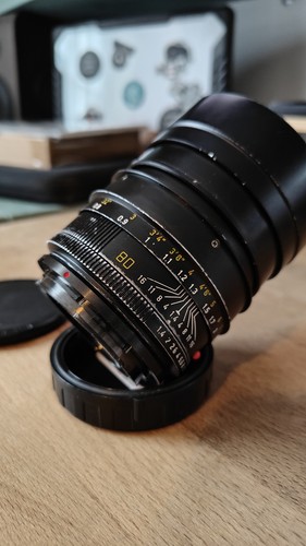 Leica summilux 80mm 4 - summilux-r,
