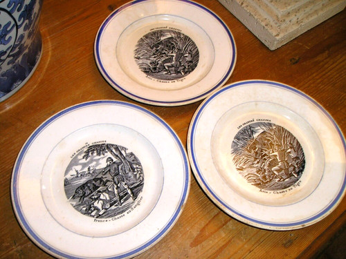 Assiettes parlantes de - 3,