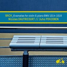 JS BACH 6 Sonates pour Violon & Piano DAUTRICOURT POHJONEN   2 CD   STRADIVARIUS