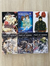 LOT 6 MANGA Shiguriu 7-Coq de Combat 7-Twelve Demon Kings 2-4-5 -Railgun 4-CN