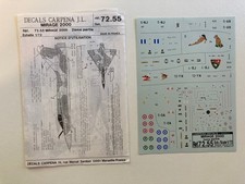 Decals Mirage 2000 Part 2 Carpena 1/72