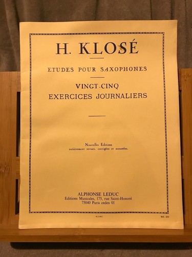 Klosé études pour - h.,