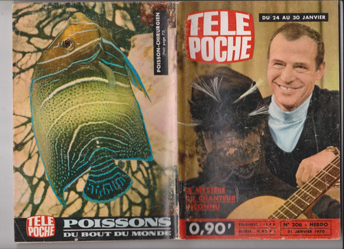 Tele poche 1970 - tele,