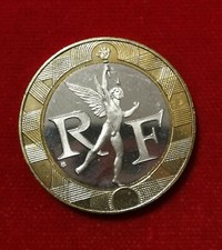 MONNAIE RARE **** 10 Francs GENIE 2001 **** 35k mint BE **** Dernier Franc