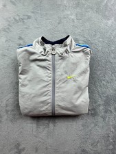 Veste Nike enfant XL ou S adulte – vintage bicolore gris et bleu marine – coupe