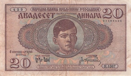 Billet banque banknote - de,