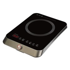 RGV Turbo 2000 Noir, Acier Inoxydable Surface Plate Cuisine À 1