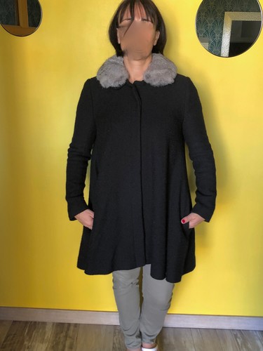 Manteau cape matière - manteau,